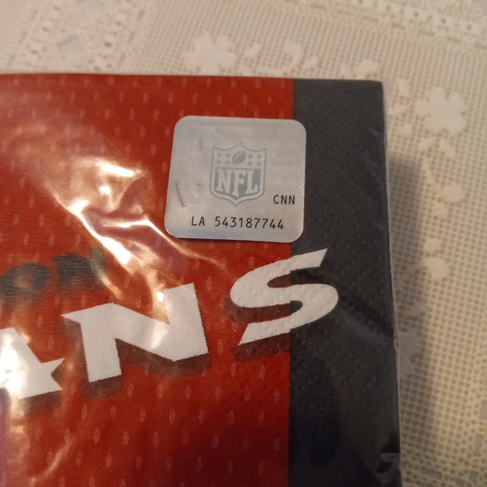 🆕 2 packs of Houston Texans Lunch Napkins 36ct